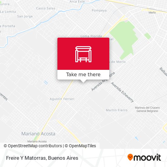 Mapa de Freire Y Matorras
