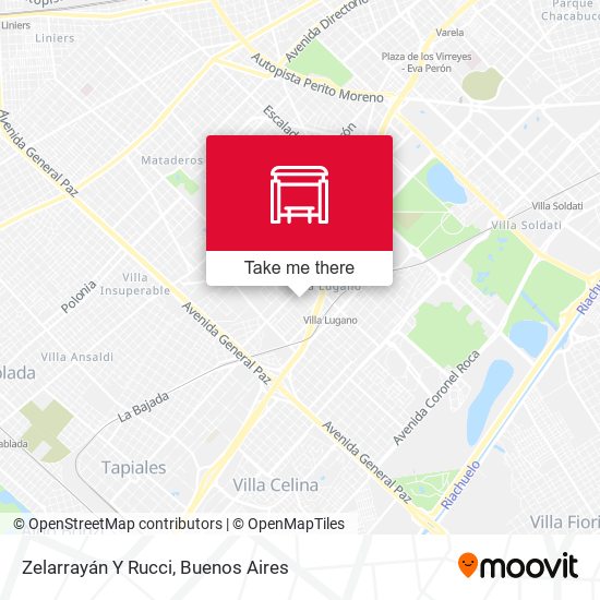 Zelarrayán Y Rucci map