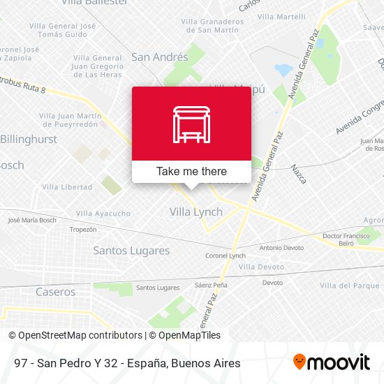 97 - San Pedro Y 32 - España map
