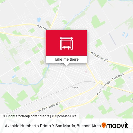 Mapa de Avenida Humberto Primo Y San Martín