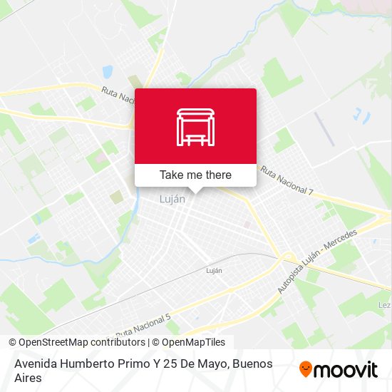 Avenida Humberto Primo Y 25 De Mayo map