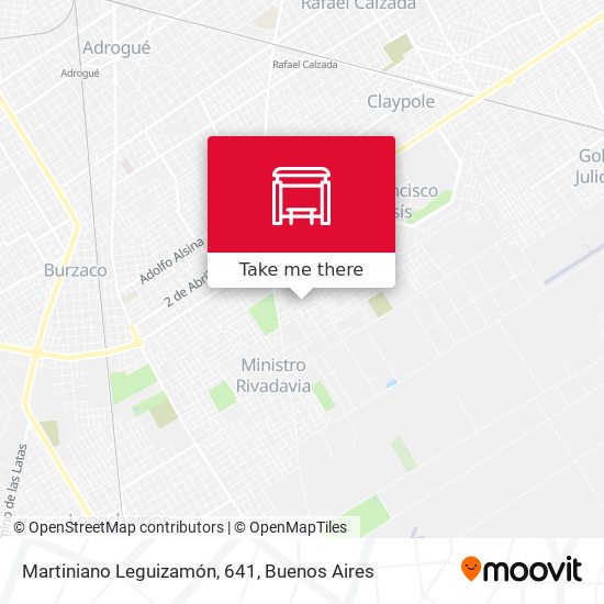 Martiniano Leguizamón, 641 map