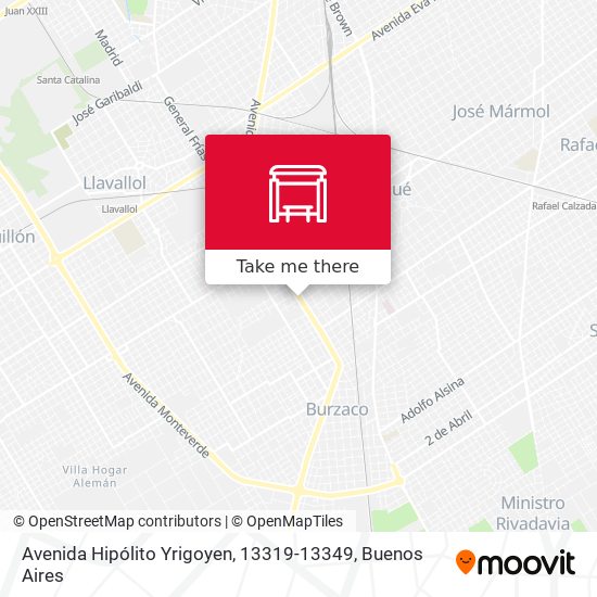 Avenida Hipólito Yrigoyen, 13319-13349 map