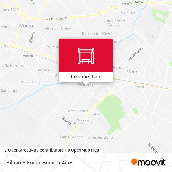 Mapa de Bilbao Y Fraga