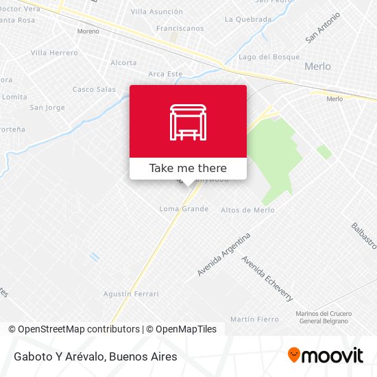Gaboto Y Arévalo map