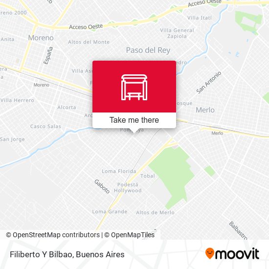 Mapa de Filiberto Y Bilbao