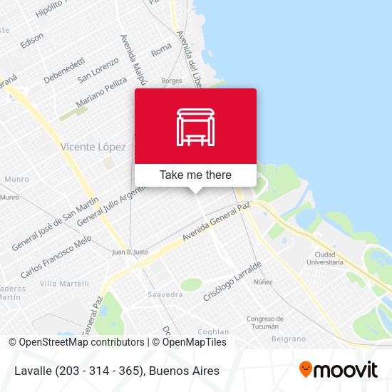 Mapa de Lavalle (203 - 314 - 365)