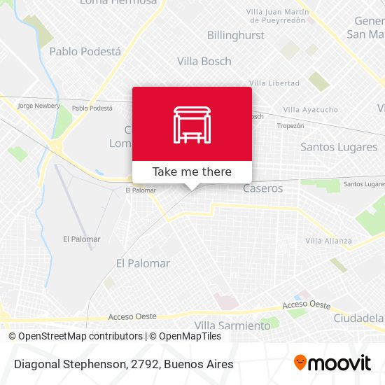 Diagonal Stephenson, 2792 map