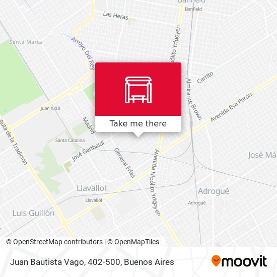 Mapa de Juan Bautista Vago, 402-500