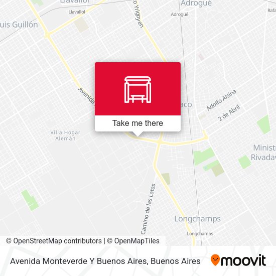 Avenida Monteverde Y Buenos Aires map