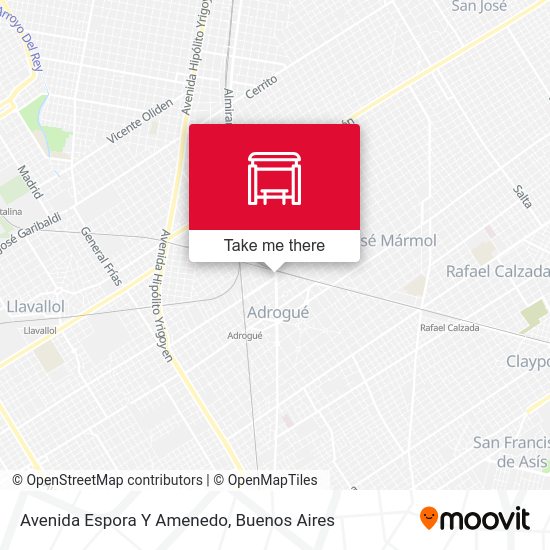 Avenida Espora Y Amenedo map