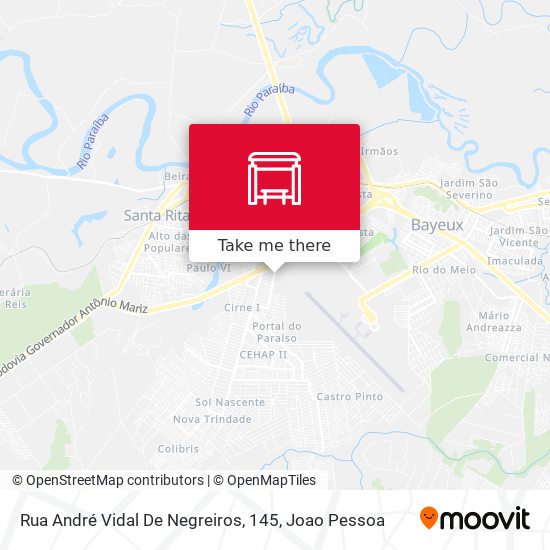 Rua André Vidal De Negreiros, 145 map