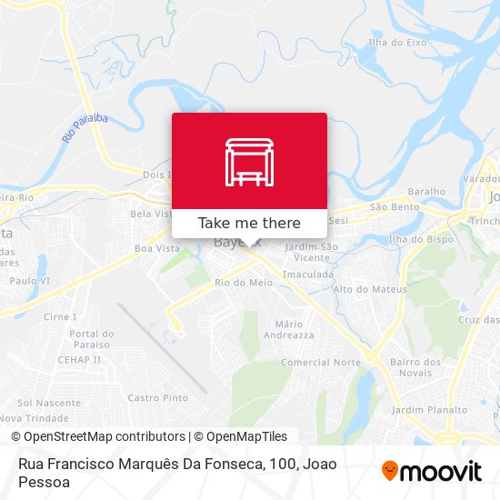 Rua Francisco Marquês Da Fonseca, 100 map