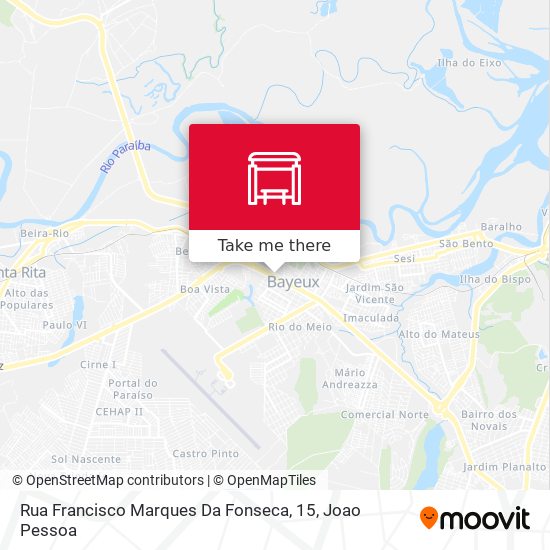 Rua Francisco Marques Da Fonseca, 15 map