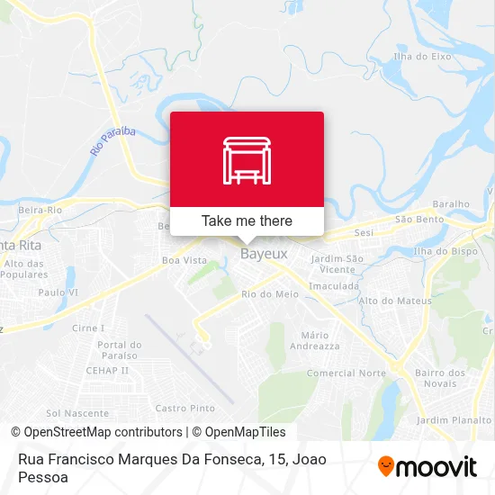Rua Francisco Marques Da Fonseca, 15 map