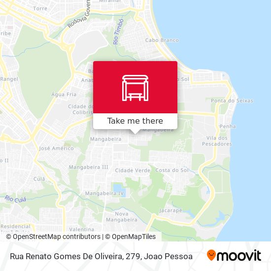Rua Renato Gomes De Oliveira, 279 map