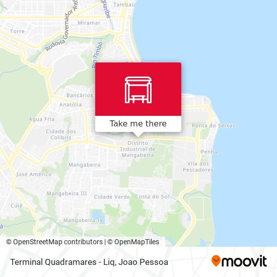 Mapa Terminal Quadramares - Liq