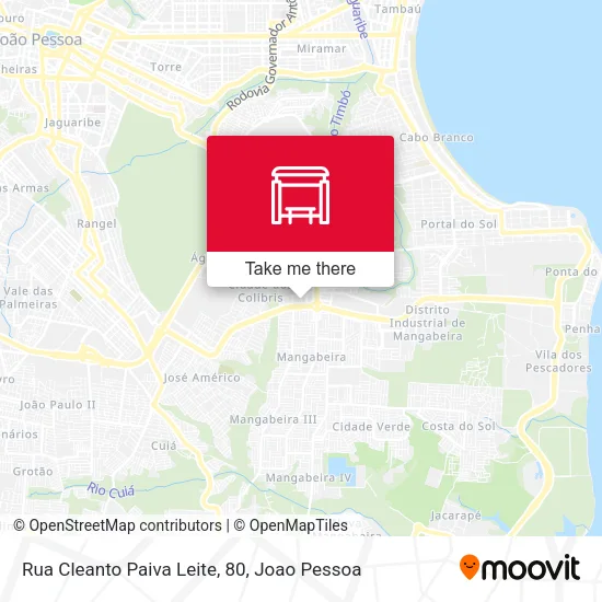 Rua Cleanto Paiva Leite, 80 map