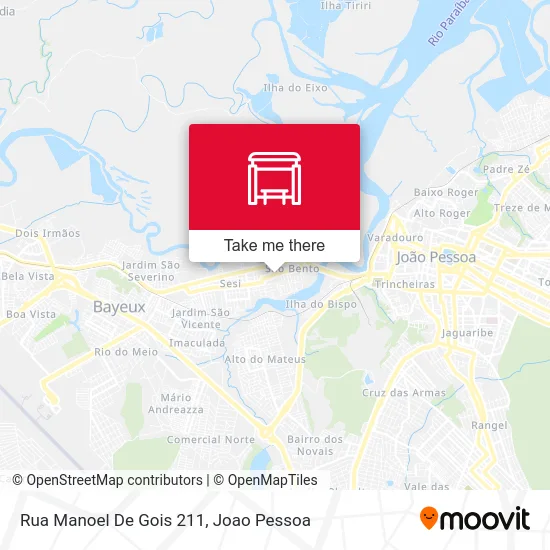 Rua Manoel De Gois 211 map