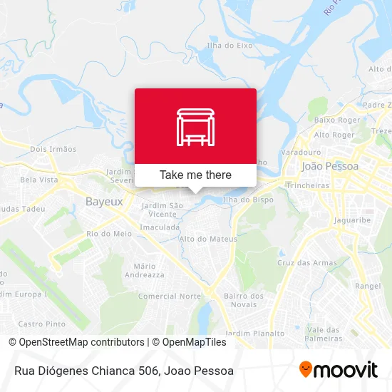 Rua Diógenes Chianca 506 map
