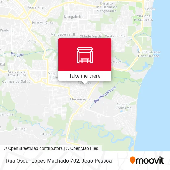 Rua Oscar Lopes Machado 702 map