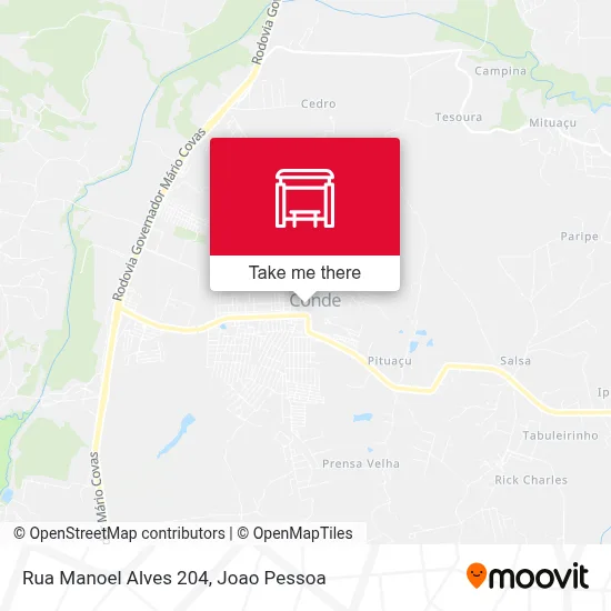 Rua Manoel Alves 204 map