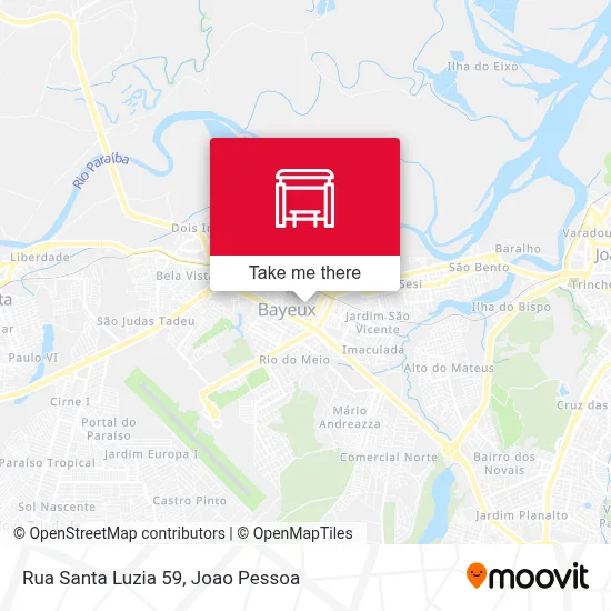 Rua Santa Luzia 59 map