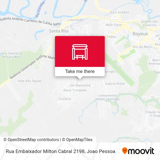 Rua Embaixador Milton Cabral 2198 map
