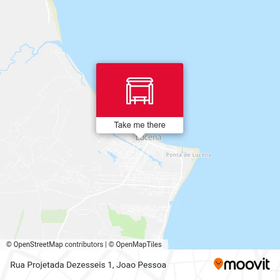 Rua Projetada Dezesseis 1 map