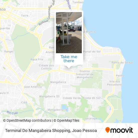 Mapa Terminal Do Mangabeira Shopping