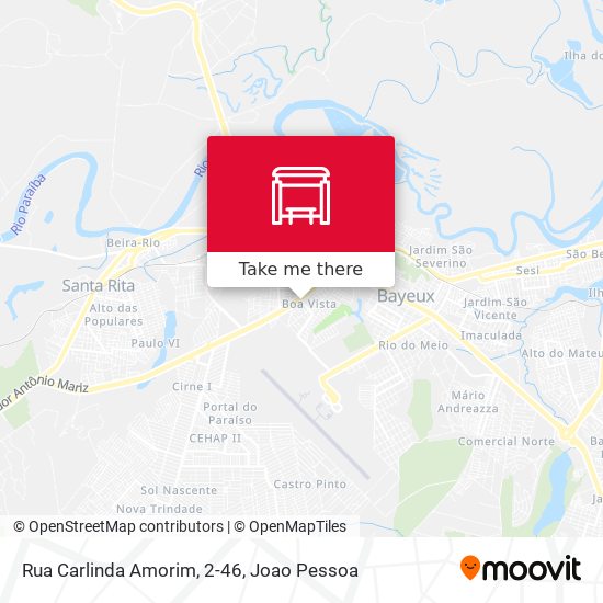 Rua Carlinda Amorim, 2-46 map