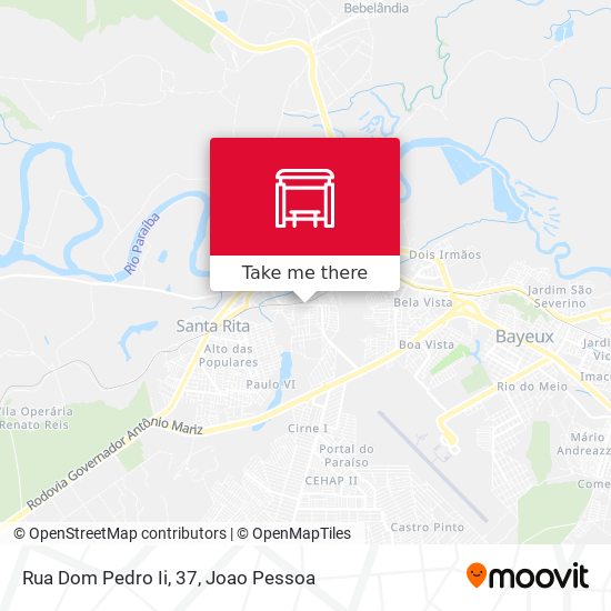 Rua Dom Pedro Ii, 37 map