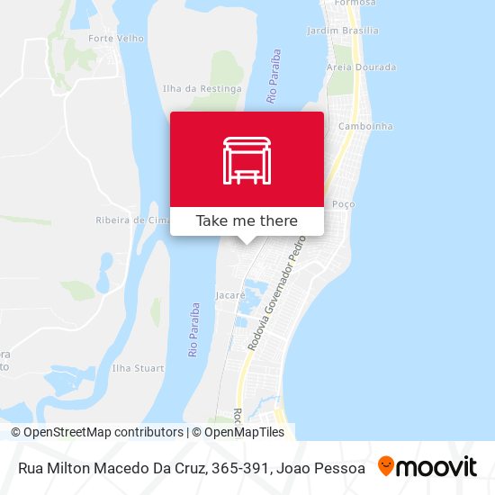 Rua Milton Macedo Da Cruz, 365-391 map