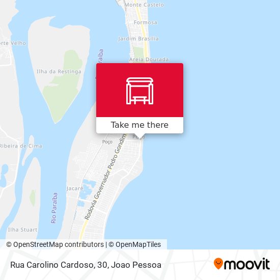 Rua Carolino Cardoso, 30 map