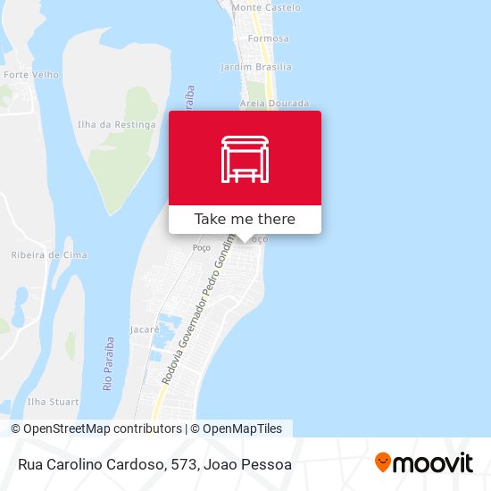 Mapa Rua Carolino Cardoso, 573