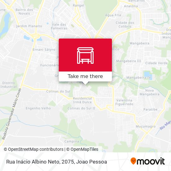 Rua Inácio Albino Neto, 2075 map