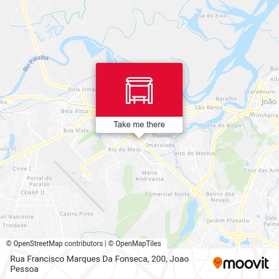 Rua Francisco Marques Da Fonseca, 200 map