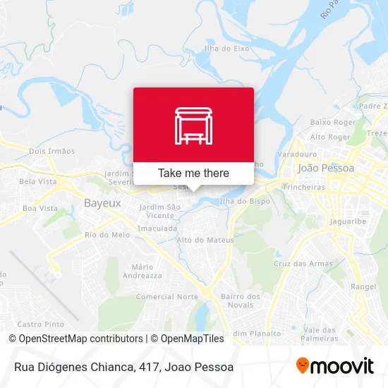 Rua Diógenes Chianca, 417 map