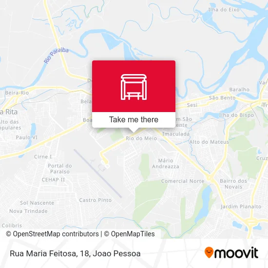 Rua Maria Feitosa, 18 map