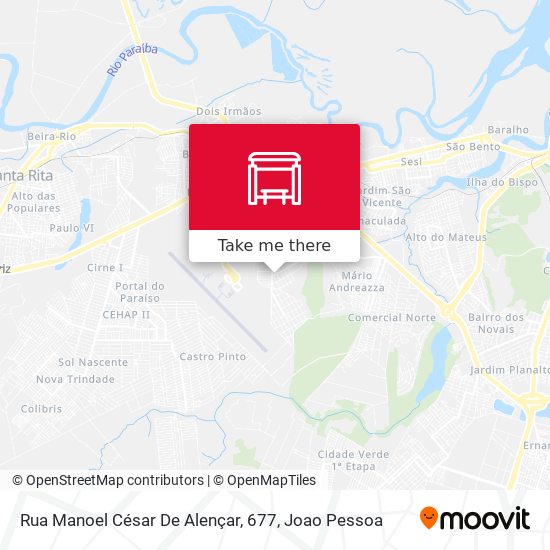Rua Manoel César De Alençar, 677 map