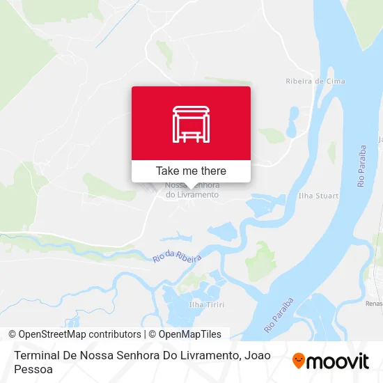 Terminal De Nossa Senhora Do Livramento map