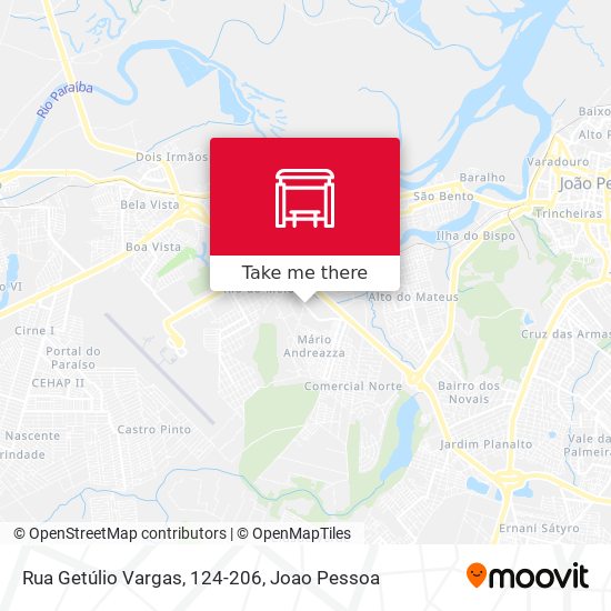 Rua Getúlio Vargas, 124-206 map