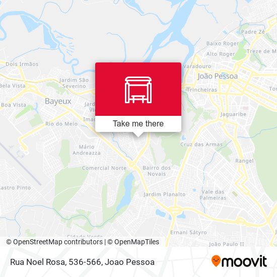 Rua Noel Rosa, 536-566 map