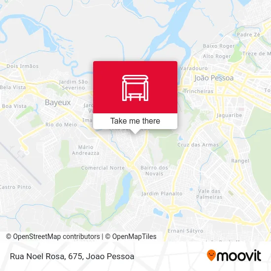 Rua Noel Rosa, 675 map