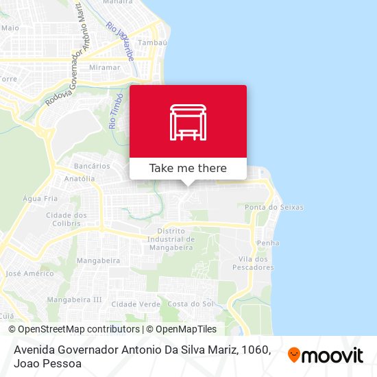 Avenida Governador Antonio Da Silva Mariz, 1060 map