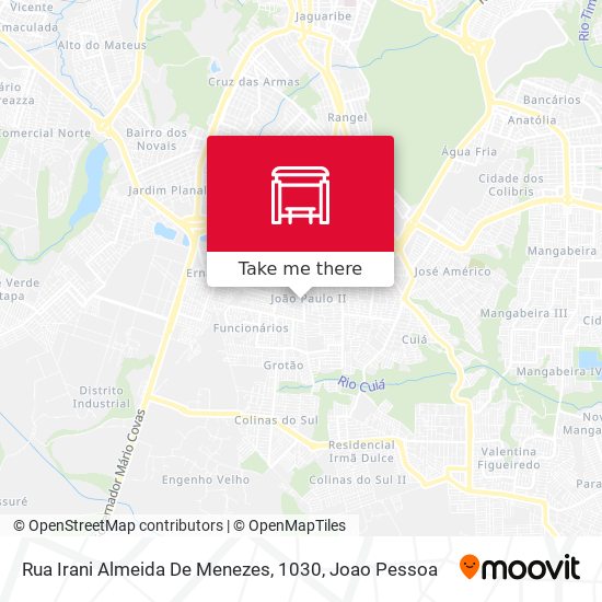 Rua Irani Almeida De Menezes, 1030 map