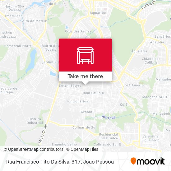 Mapa Rua Francisco Tito Da Silva, 317