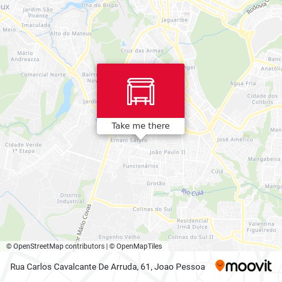Rua Carlos Cavalcante De Arruda, 61 map