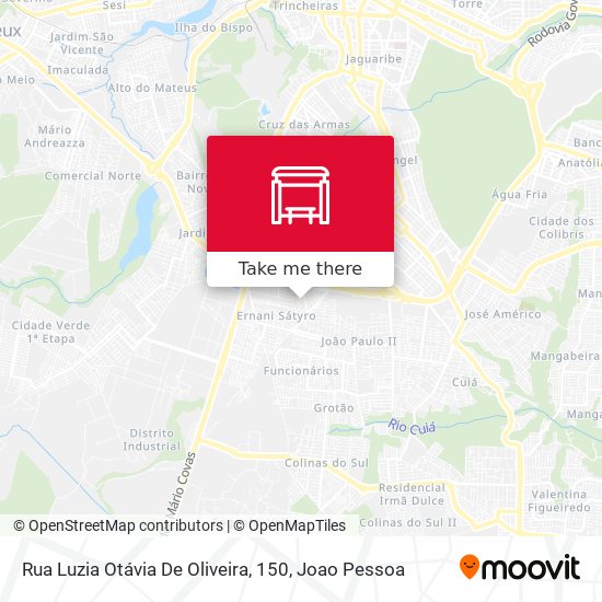 Rua Luzia Otávia De Oliveira, 150 map