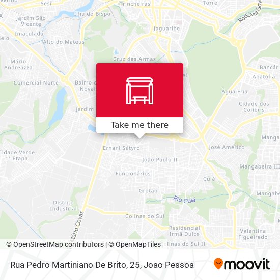 Rua Pedro Martiniano De Brito, 25 map